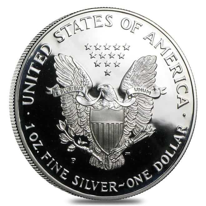 1999-P 1 oz Proof Silver American Eagle (w/Box & COA)