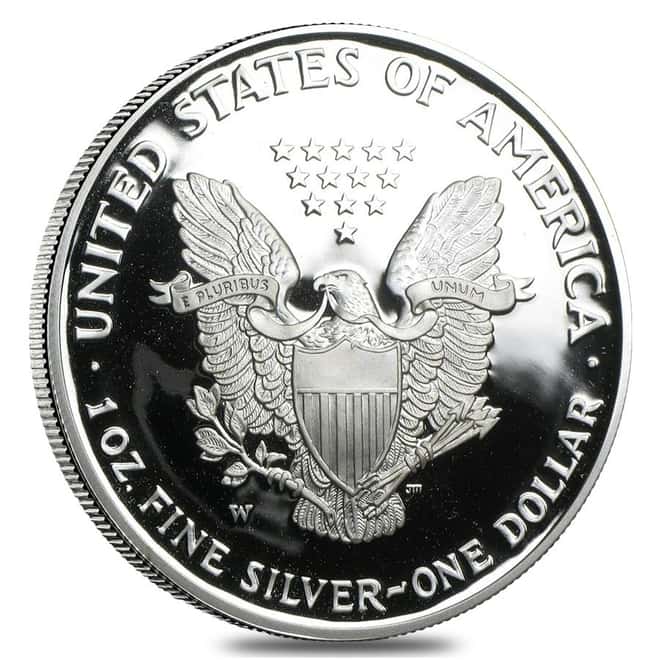 2005-W 1 oz Proof Silver American Eagle (w/Box & COA)