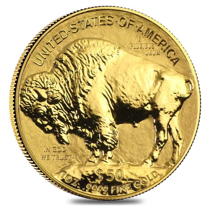 2013 W 1 oz $50 Reverse Proof Gold American Buffalo (w/Box & COA)