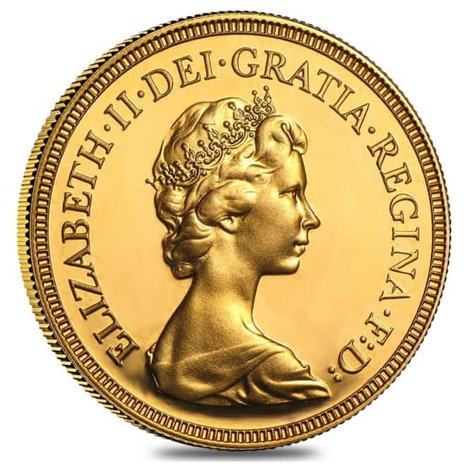 British Gold Proof Sovereign Coin (Random Year, Elizabeth II)