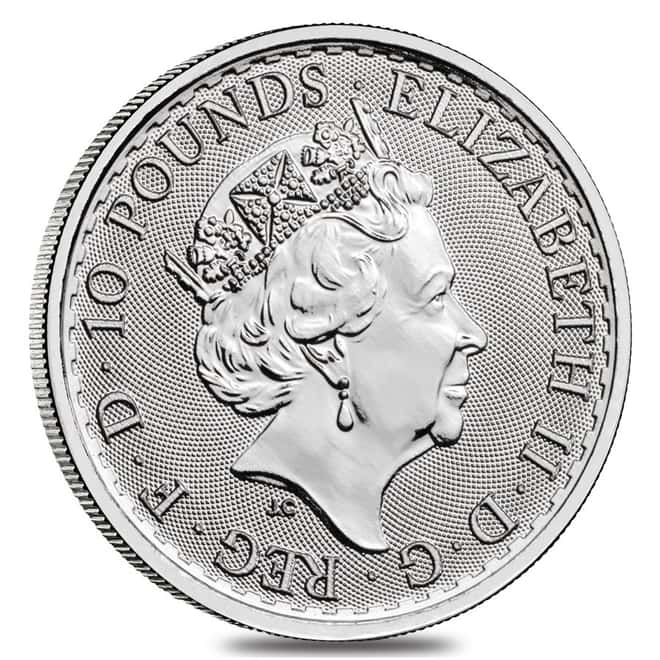 2018 Great Britain 1/10 oz Platinum Britannia Coin .9995 Fine BU