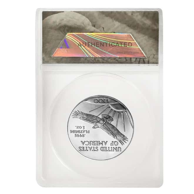 2008 1 oz Platinum American Eagle ANACS MS 70 First Strike