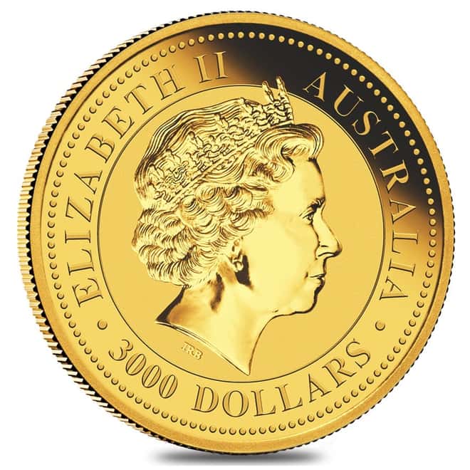 2018 1 Kilo Australian Gold Kangaroo Perth Mint Coin .9999 Fine BU In Cap