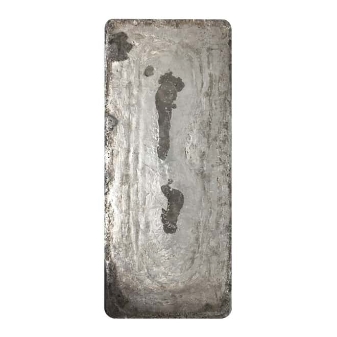 95.7 oz US Treasury Silver Grease Bar
