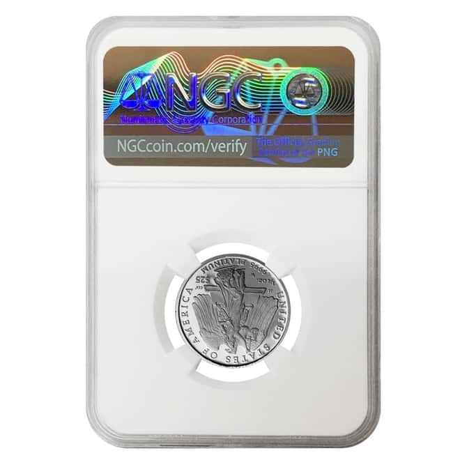 2008 W 1/4 oz $25 Platinum American Eagle Proof Coin NGC PF 70 UCAM