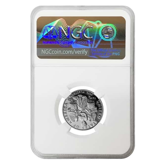 2006 W 1/4 oz $25 Platinum American Eagle Proof Coin NGC PF 70 UCAM