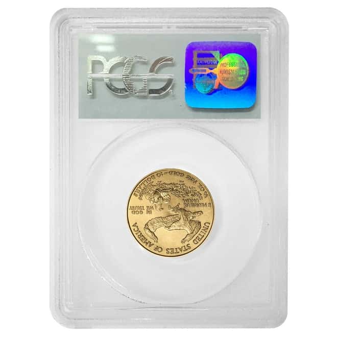 2004 1/4 oz $10 Gold American Eagle PCGS MS 69