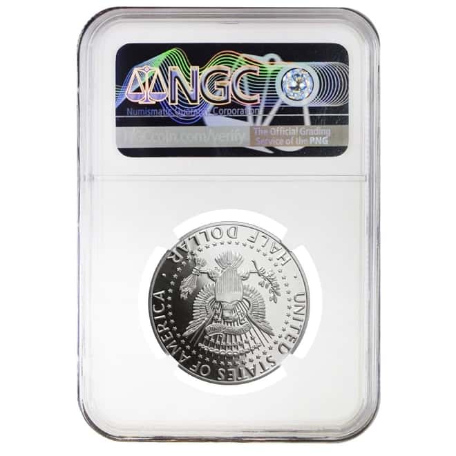 2017 S Proof Silver Kennedy Half Dollar Limited Edition NGC PF 69 UCAM Mint Error (Kennedy Label)