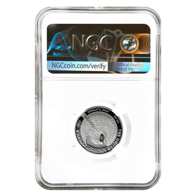 2007 W 1/4 oz $25 Platinum American Eagle Proof Coin NGC PF 70 UCAM