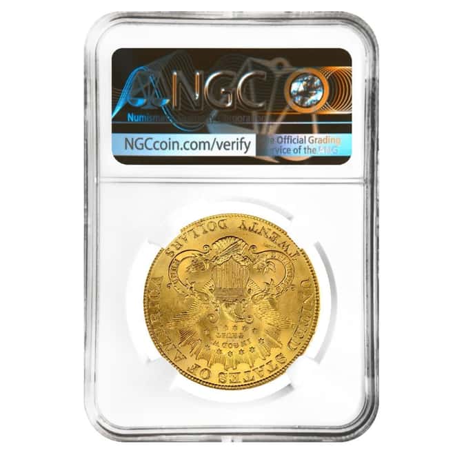 1904 $20 Liberty Head Double Eagle Gold Coin NGC MS 64