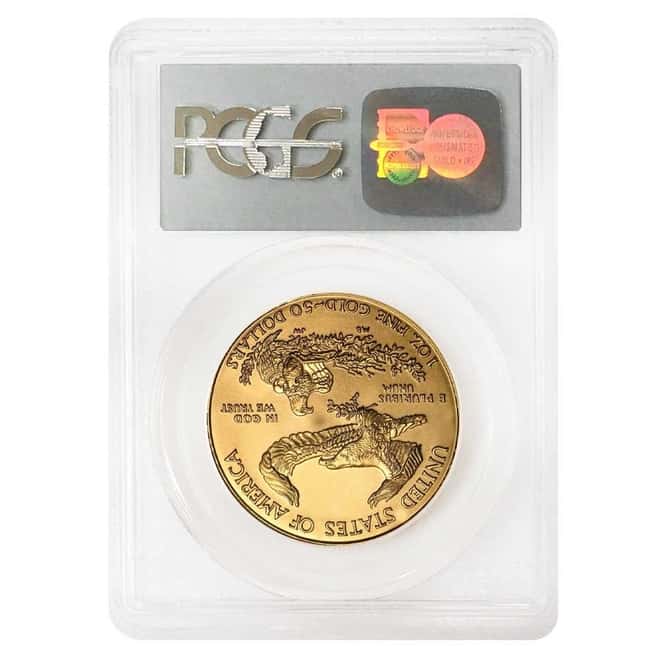 2000 1 oz $50 Gold American Eagle PCGS MS 69