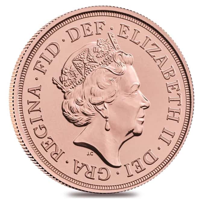 2021 Great Britain Gold Double Sovereign BU