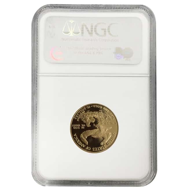 2008 W 1/4 oz $10 Proof Gold American Eagle NGC PF 70 UCAM Early Releases