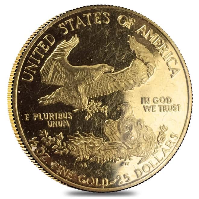 1/2 oz Proof Gold American Eagle Scruffy (Random Year)