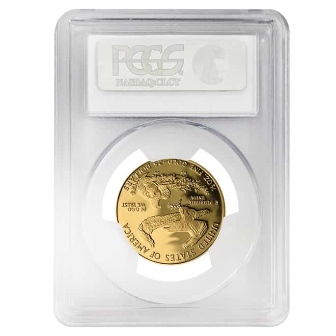 1997 W 1/2 oz $25 Proof Gold American Eagle PCGS PF 70 DCAM
