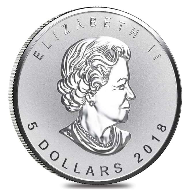 2018 1 oz Silver Canadian Maple Leaf Light Bulb Privy Reverse Proof .9999 Fine $5 Coin BU