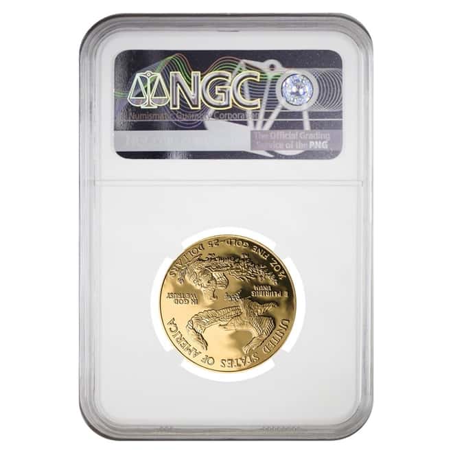 2002 W 1/2 oz $25 Proof Gold American Eagle NGC PF 70 UCAM