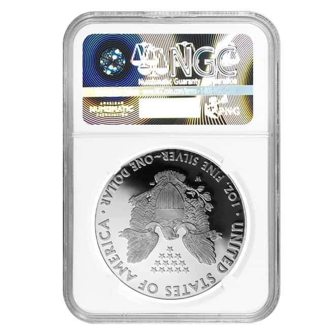 2019-W 1 oz Proof Silver American Eagle Congratulations Set NGC PF 69 UCAM Early Releases