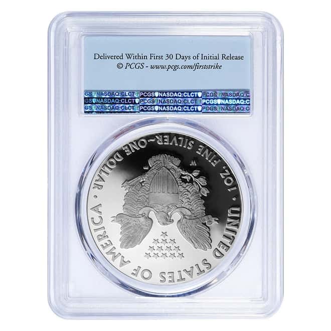 2019-W 1 oz Proof Silver American Eagle Congratulations Set PCGS PF 70 DCAM First Strike
