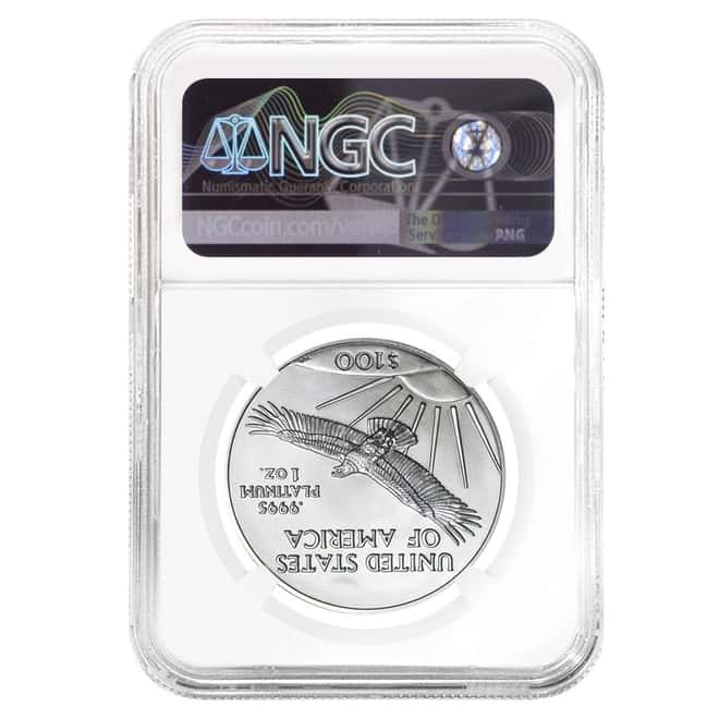 2018 1 oz Platinum American Eagle NGC MS 70 First Day of Issue