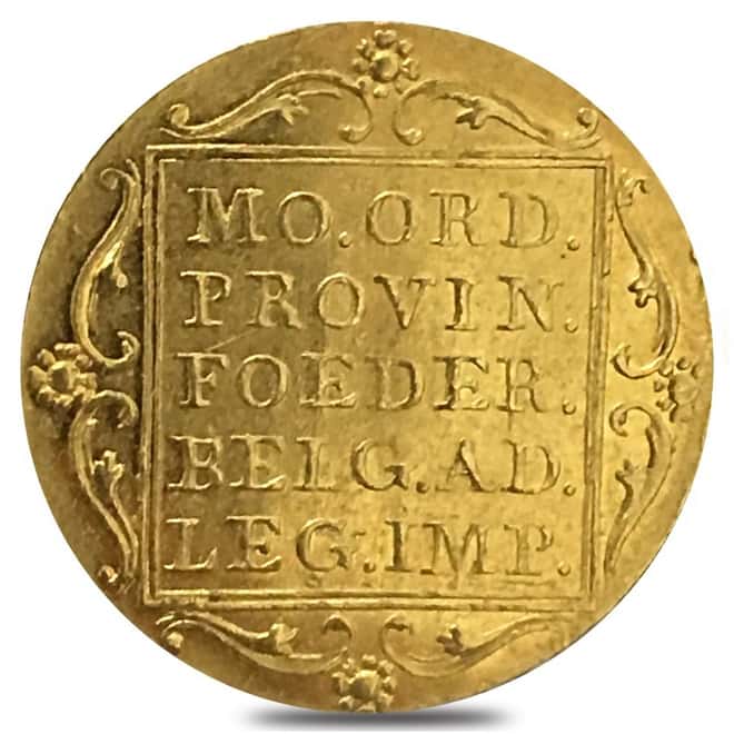 Netherlands 1 Ducat - Type 1 Gold Coin AGW .1106 oz AU (1814-1816, Random Year)