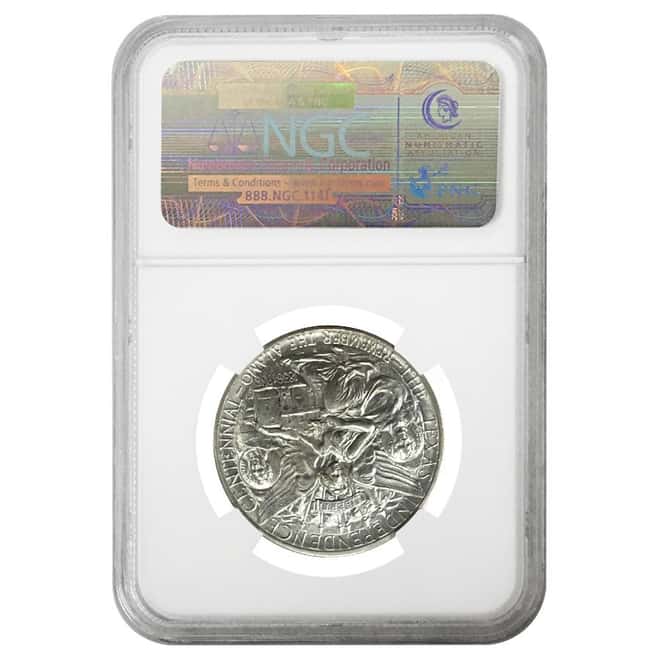 1935-S Texas Half Dollar 90% Silver Commem NGC MS 64