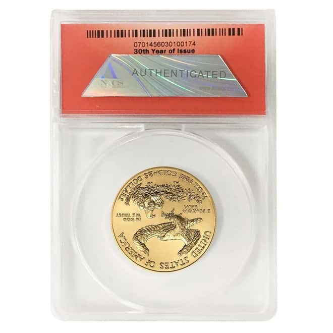 2015 1/2 oz $25 Gold American Eagle ANACS MS 70 First Release