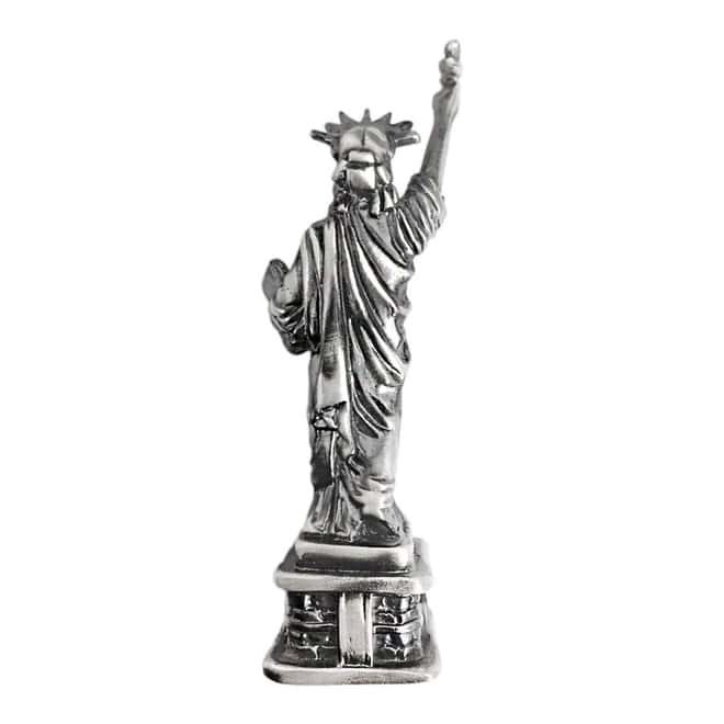 6 oz Statue of Liberty Cast Silver Bullion Exchanges .925 Silver Sterling (Antiqued)