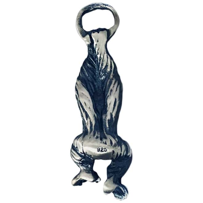 1 oz Silver Monkey .925 Sterling w/Bag (Antiqued)