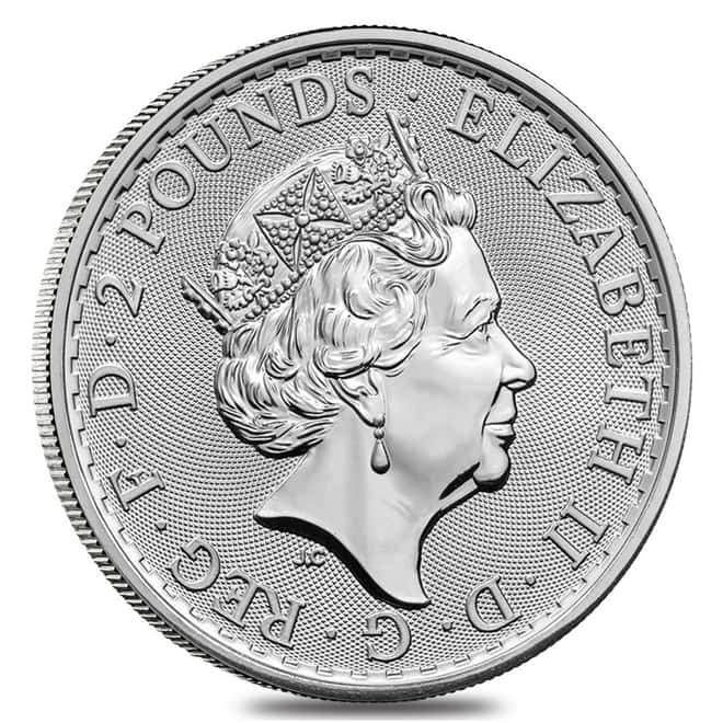 2018 Great Britain 1 oz Silver Britannia Oriental Border Coin .999 Fine BU