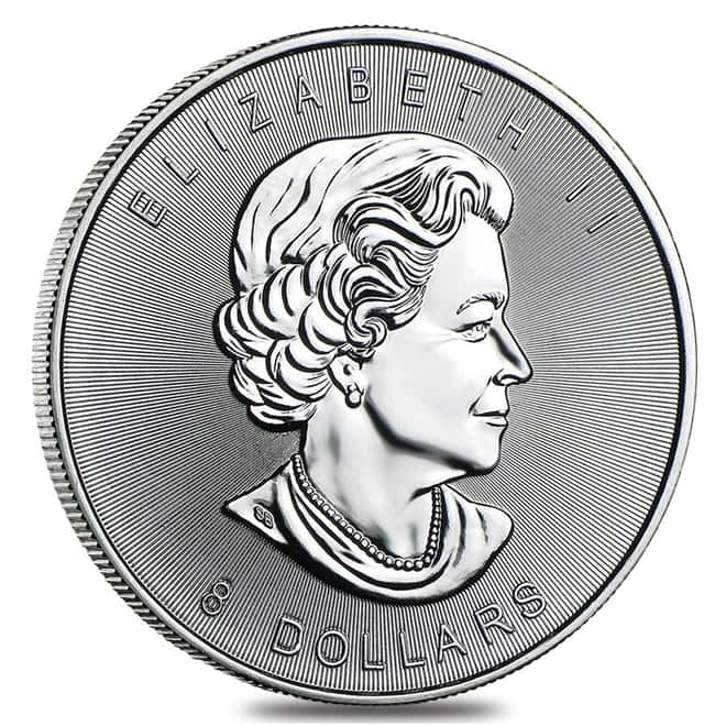 1.5 oz Silver Canadian SuperLeaf .9999 Fine $8 Coin BU (Random Year)