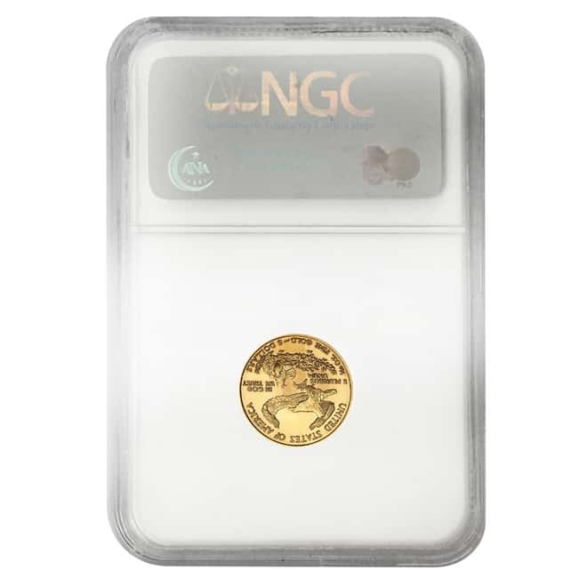  2006 1/10 oz $5 Gold American Eagle Coin NGC MS 69