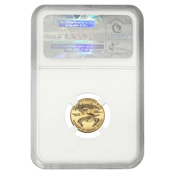 2014 1/10 oz $5 Gold American Eagle Coin NGC MS 69 Early Releases