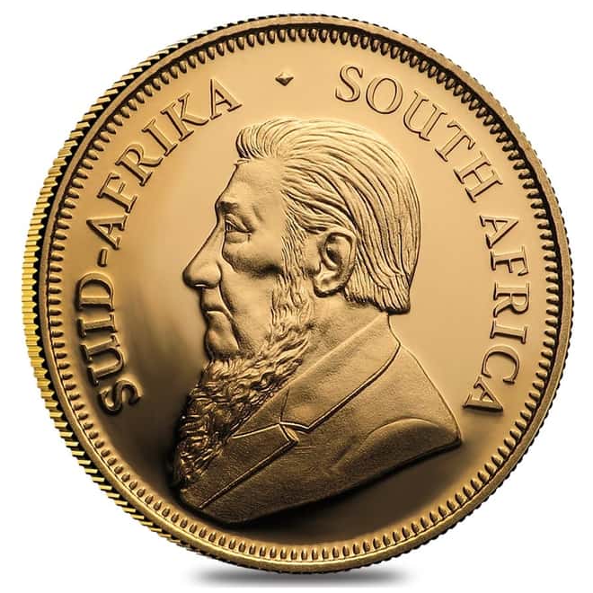 2017 South Africa 1/10 oz Proof Gold Krugerrand (50th Annv. Privy)