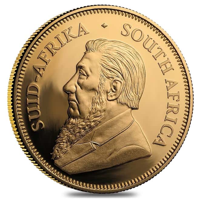 2017 South Africa 1 oz Proof Gold Krugerrand (50th Annv. Privy)