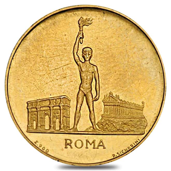 1960 Italy Gold Medal Rome Olympics