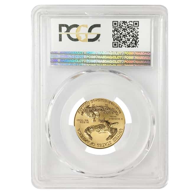 2017 1/4 oz $10 Gold American Eagle PCGS MS 69