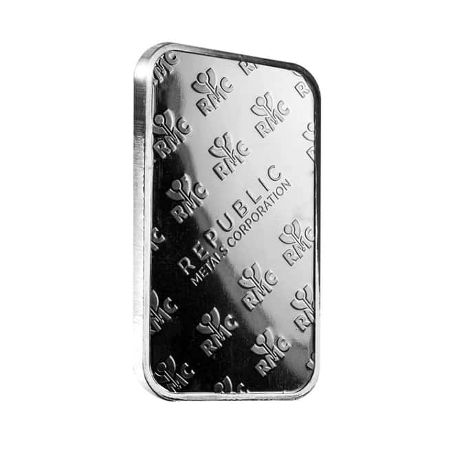 1 oz Republic Metals (RMC) Silver Bar