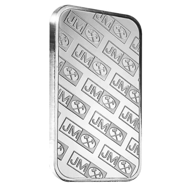 1 oz Johnson Matthey JM Silver Bars .999 Fine