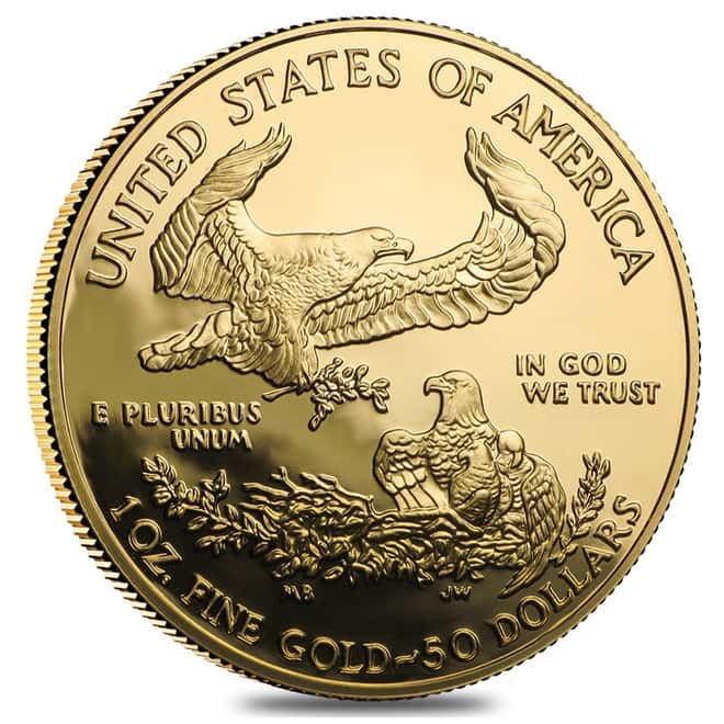 2003-W 1 oz $50 Proof Gold American Eagle (w/Box & COA)
