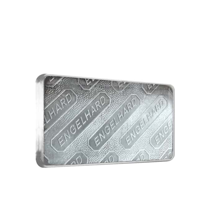 5 oz Engelhard Silver Vintage Bar .999 Fine