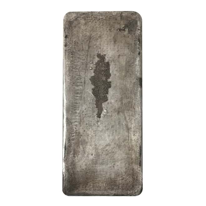 97.2 oz US Treasury Silver Grease Bar