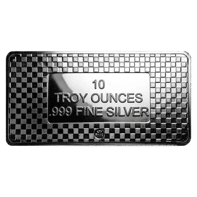 10 oz Republic Metals (RMC) Silver Eagle Bar .999 Fine (Sealed)