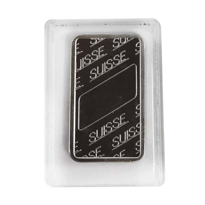 5 Gram PAMP Suisse Vintage Silver Bar .999 Fine (Sealed) Rare