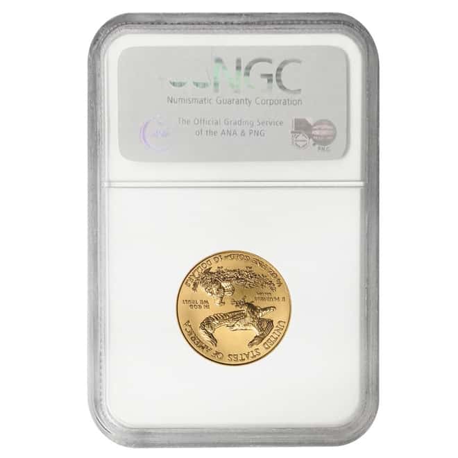 2007 1/4 oz $10 Gold American Eagle NGC MS 69 Early Releases