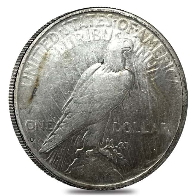 1935 S Silver Peace Dollar VG-VF
