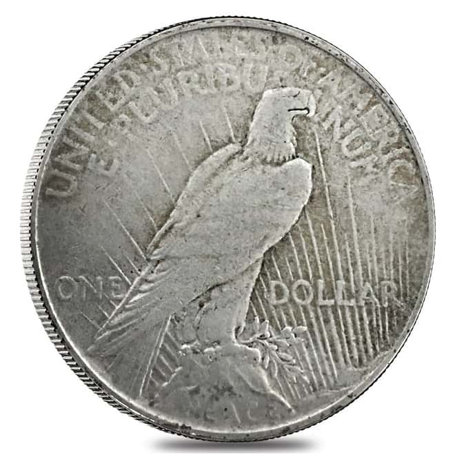 1934 Silver Peace Dollar VG-VF