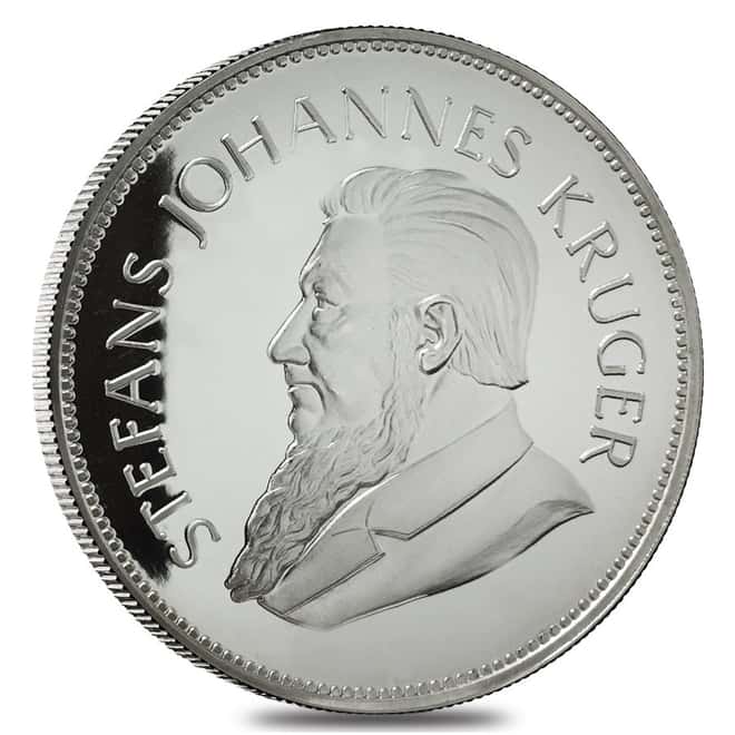 1987 5 oz Krugerrand Commemorative Silver Round Proof-Like (In Cap)