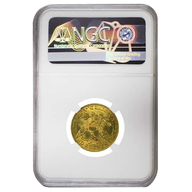 1907 $5 Liberty Head Gold Half Eagle Coin NGC UNC Details