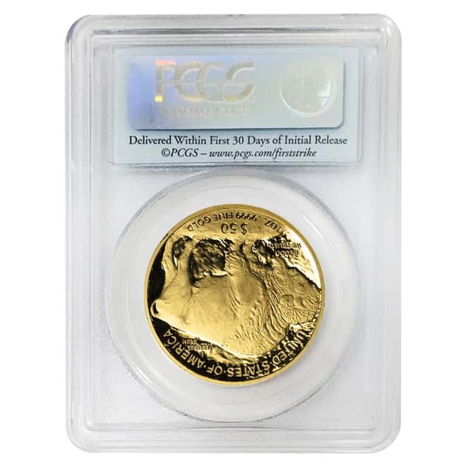 2008 W 1 oz $50 Proof Gold American Buffalo PCGS PF 69 DCAM First Strike